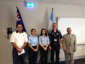 Committee’s members at Community Safety Precinct Committee meeting