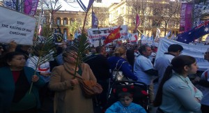 Sydney Protest-Iraqi Christians Crisis